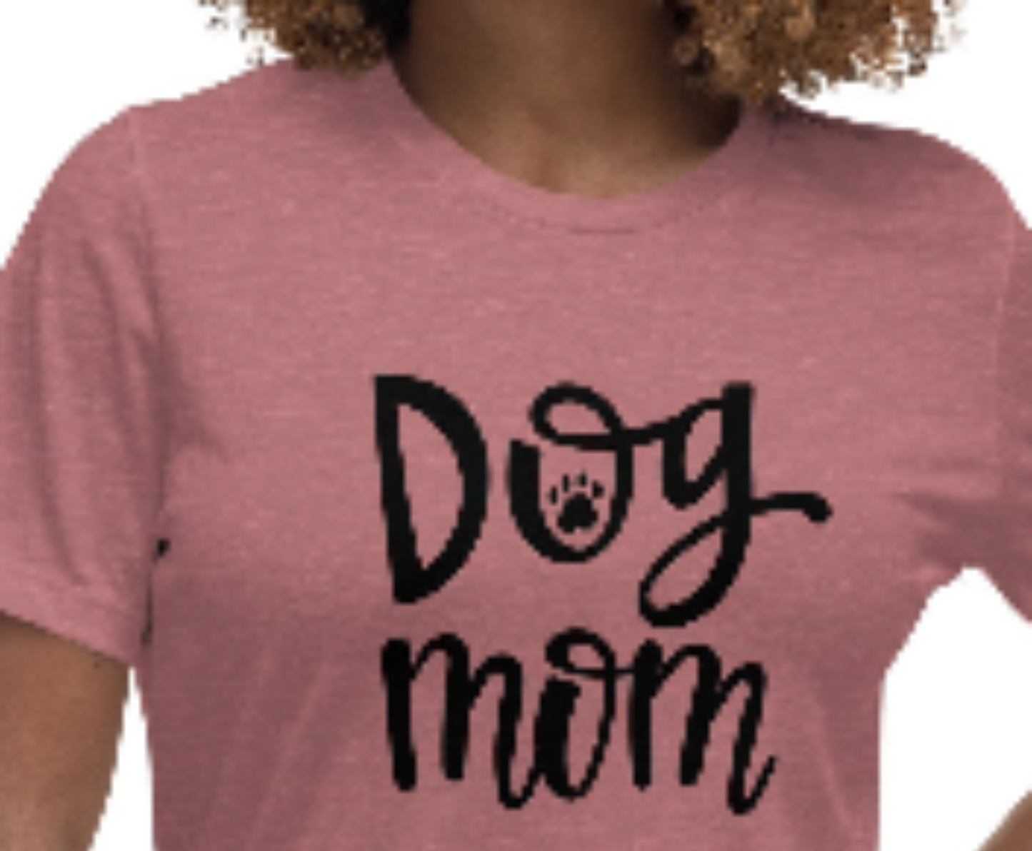 Dog Mom Women's Relaxed T-Shirt