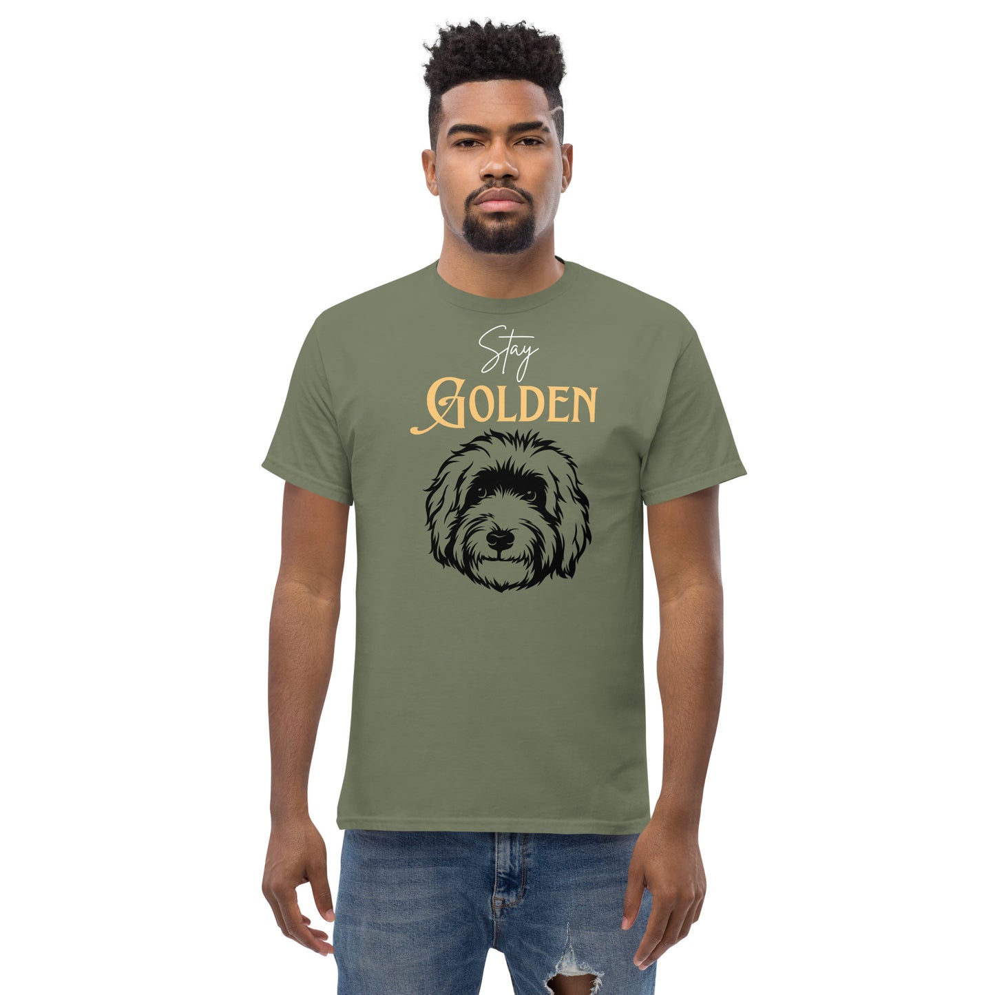 Stay Golden T-Shirt, Cotton Unisex Classic Tee