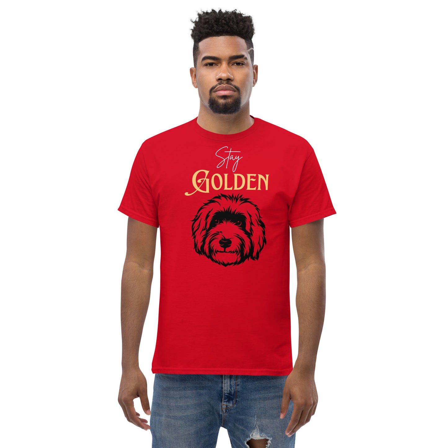 Stay Golden T-Shirt, Cotton Unisex Classic Tee