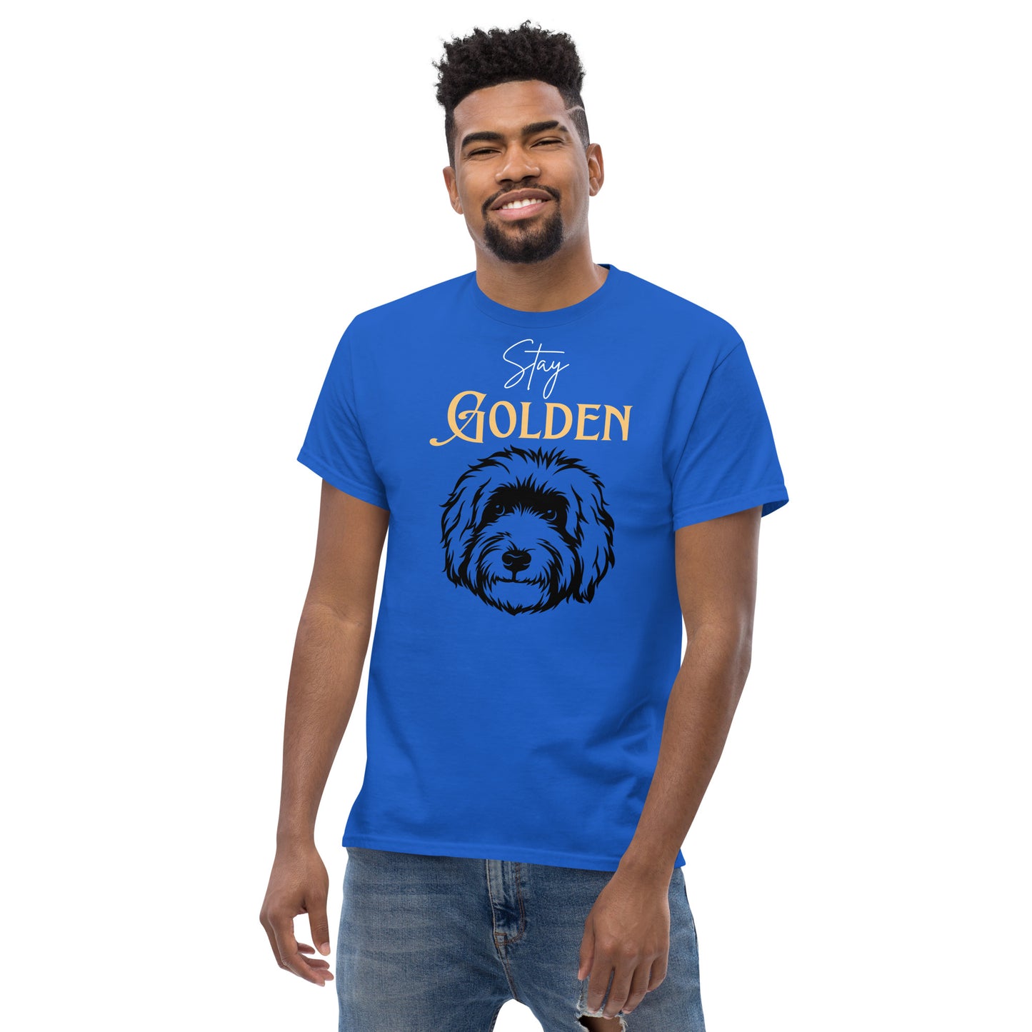 Stay Golden T-Shirt, Cotton Unisex Classic Tee