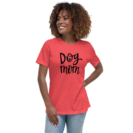 Dog Mom Women's Relaxed T-Shirt