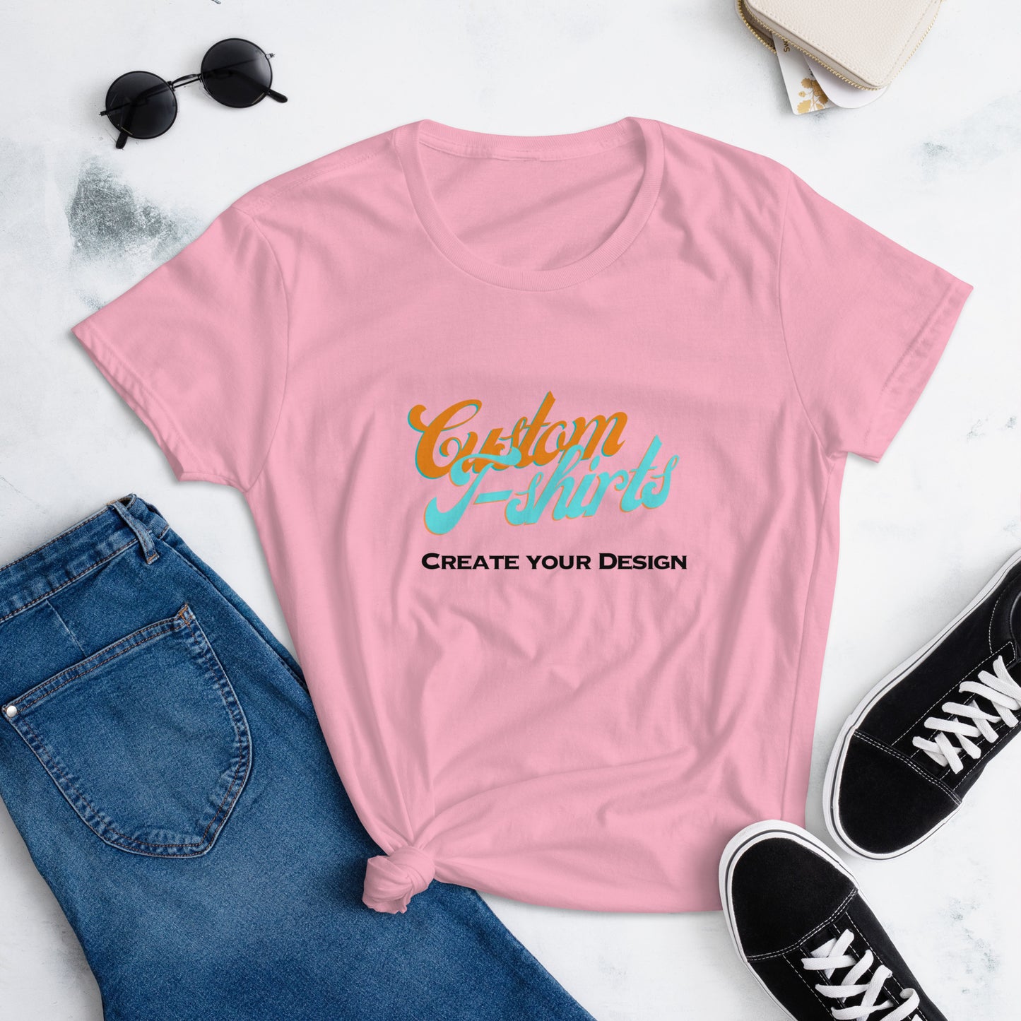 Custom Women's short sleeve t-shirt