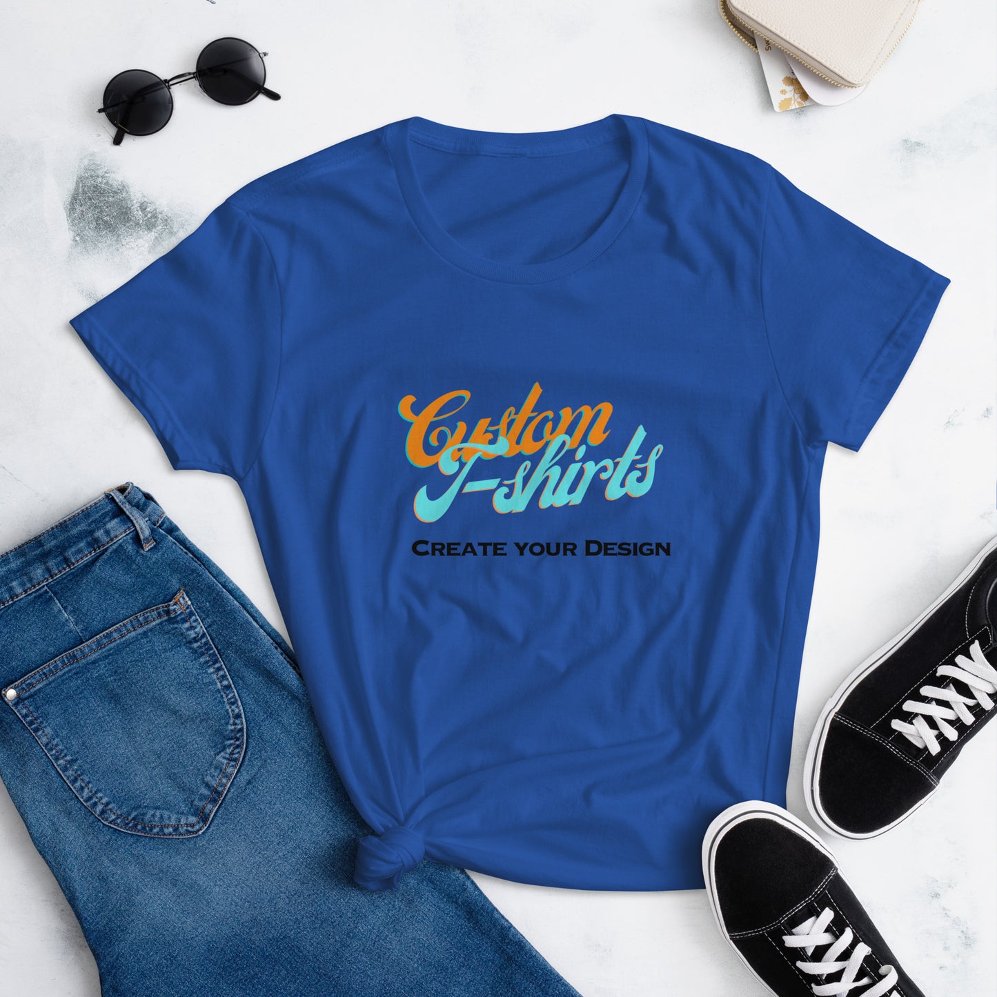 Custom Women's short sleeve t-shirt